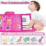 Toddler Piano Mat: 2-in-1 Music Play Toy