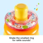 Fisher-Price Rock-a-Stack Colorful Baby Stacking Toy