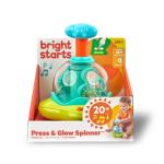 Bright Starts Press & Glow Spinner Baby Toy