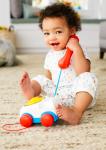 Fisher-Price Chatter Telephone Pull Toy for Toddlers