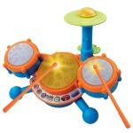 VTech KidiBeats Drum Set with Accessories, Baby and Toddler Toys