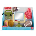 Fisher-Price Mini Me Moments Tiny Tailgater Set, 6-Piece Baby Sensory Activity Toys