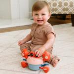 Hopscotch Lane Musical Crawling Crab, Red Dancing Toy, Babies and Toddlers, Unisex, Ages 6+ Months