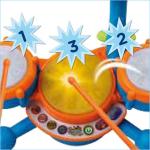 VTech KidiBeats Drum Set with Accessories, Baby and Toddler Toys