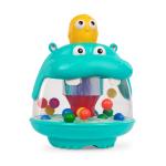 Battat Party Pop Hippo Ball Popping Toy with 18 Colorful Balls, Baby and Toddler Toys