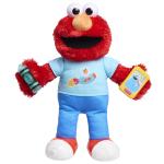 Sesame Street 13-inch Learning Elmo Plush Stuffed Animal with 50+ Phrases, Lights, Sounds, & Motion