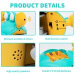 Crawling Crab Baby Toy, Tummy Time Toys Sensory Induction Crabs for Toddler Interactive Development