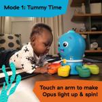 Baby Einstein Ocean Explorers 4-in-1 Go Opus Go Crawl & Chase Activity and Learning Toy for Infants, Babies, and Toddlers, Ages 3+ Months