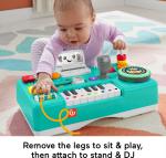 Fisher-Price Laugh & Learn Mix & Learn DJ Table, Musical Learning Toy for Baby & Toddler
