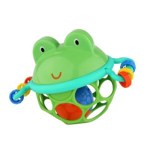 Oball Easy Grasp Jingle & Shake Pal Infant Toy Rattle, Green, Unisex, Ages 0 Months +