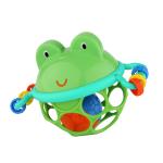 Oball Easy Grasp Jingle & Shake Pal Infant Toy Rattle, Green, Unisex, Ages 0 Months +