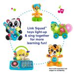 Fisher-Price Link Squad A to Z Yak Baby Learning Toy with Music & Lights, 9+ Months
