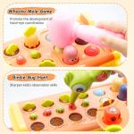 SaveJoy Baby Busy Bus Learning Toy Montessori Toddler Sensory Toys,Educational Gifts for Kids Boys & Girls