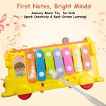 SaveJoy Baby Busy Bus Learning Toy Montessori Toddler Sensory Toys,Educational Gifts for Kids Boys & Girls