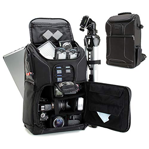 USA Gear Camera Backpack with Tripod Holder