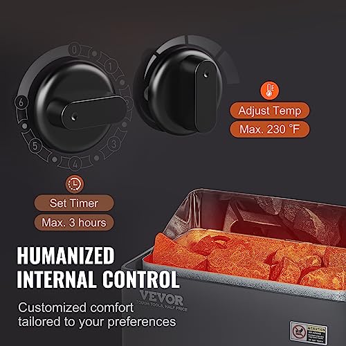 VEVOR 9KW Sauna Heater with Built-in Controls