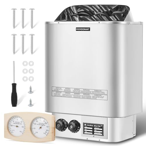 Mxmoonant 6KW 220V Electric Sauna Heater Stove for Home Spa