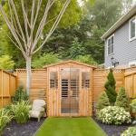 Kanlanth 4-Person Low EMF Infrared Sauna Room