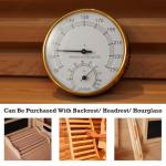Amocane 2-in-1 Sauna Thermometer & Hygrometer