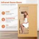 Vater Low-EMF Infrared Home Sauna Spa