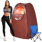 Portable Single Person Sauna Tent with Steam Generator