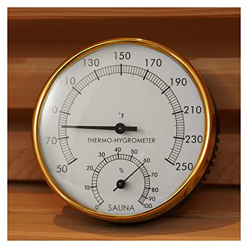 Amocane 2-in-1 Sauna Thermometer & Hygrometer