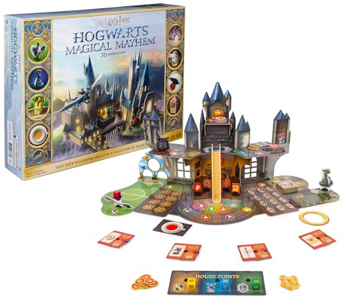 Harry Potter Hogwarts Magical Mayhem 3D Board Game