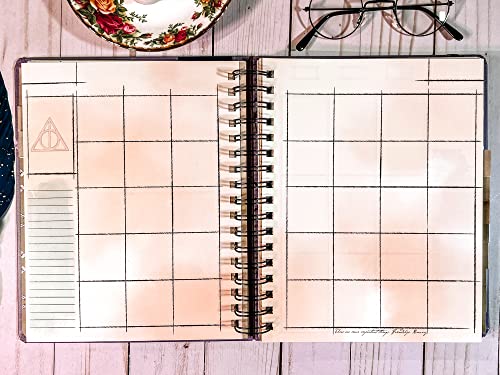 Harry Potter Time Essence Spiral Planner, Vertical Format