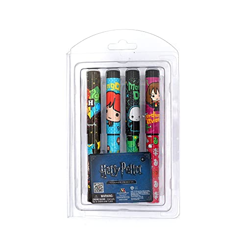 Harry Potter 4pk Multicolor Ball Pens