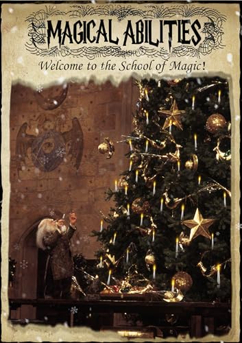 20 PCs Floating Candles with Wand, Harry Potter Christmas