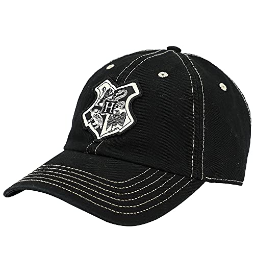 Harry Potter Two-Tone Crest Black Dad Hat