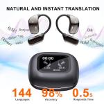 Real-Time AI Translation Earbuds, 144 Languages