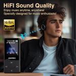 Bluetooth 5.3 Mini MP3 Player with HiFi Sound