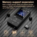Bluetooth 5.3 Mini MP3 Player with HiFi Sound