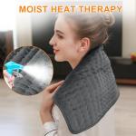 Deepsoon Electric Heating Pad for Back and Neck