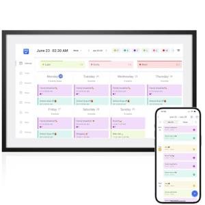 LOOFII 10.1" Smart Touchscreen Family Calendar