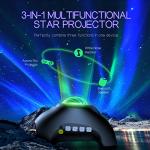 Galaxy Light Aurora Projector with Bluetooth Speaker