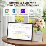 LOOFII 10.1" Smart Touchscreen Family Calendar