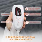 Deepsoon Electric Heating Pad for Back and Neck