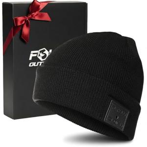 Foxelli Bluetooth Beanie Hat with Built-in Mic