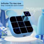 4-in-1 Handheld Tic-Tac-Toe Puzzle Game