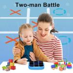 4-in-1 Handheld Tic-Tac-Toe Puzzle Game