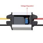 DROK Waterproof Adjustable DC Buck Converter 3A
