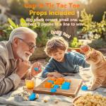 Rechargeable Electronic Tic Tac Toe Game Box