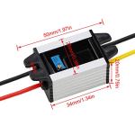 DROK Waterproof Adjustable DC Buck Converter 3A