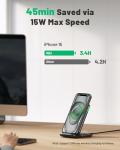 INIU 15W Fast Qi Wireless Charger with Adaptive Light