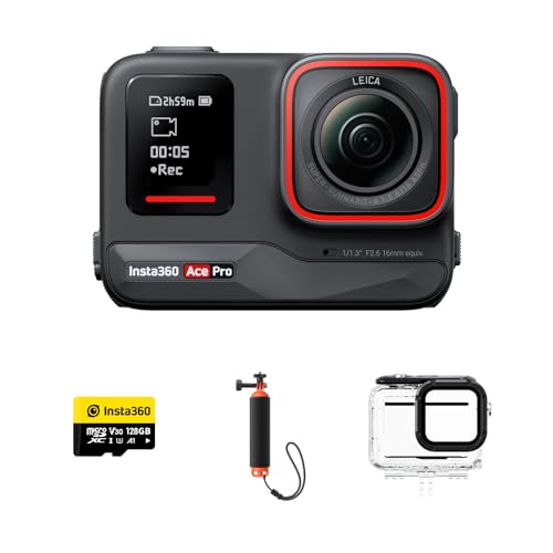 Insta360 Ace Pro Waterproof Action Camera Bundle