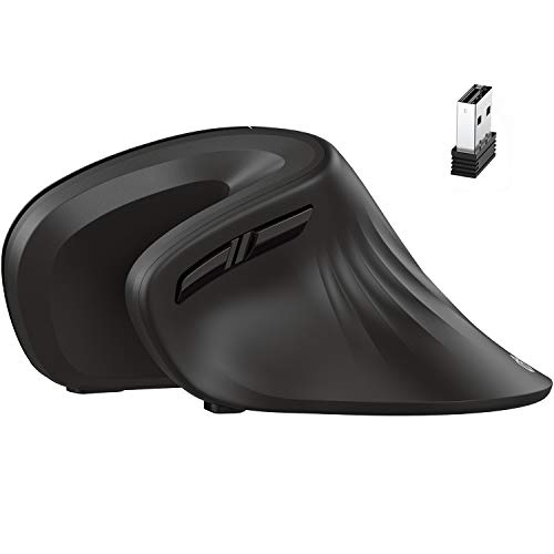 iClever Wireless Ergonomic Vertical Mouse with DPI Options