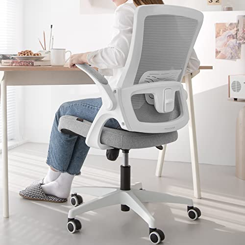 Ergonomic High-Back Mesh Desk Chair (Grey)