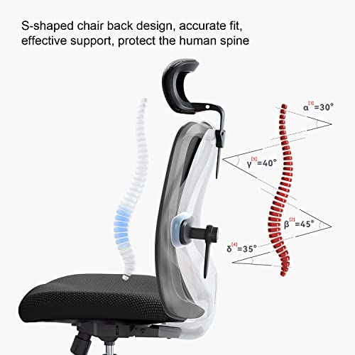 SIHOO Big and Tall Ergonomic Office Chair